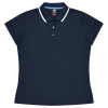 Northbridge Womens Polos Navy White